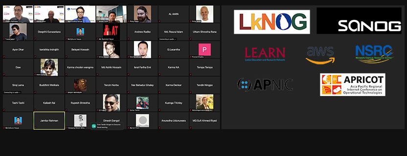 Jul: SANOG37 Conference, Online