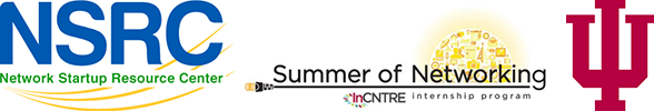 NSRC-IU Summer of Networking Network Monitoring and Management Workshop