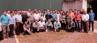 Foto de los grupos de los talleres NSRC-NIC.CR, Enero 2017